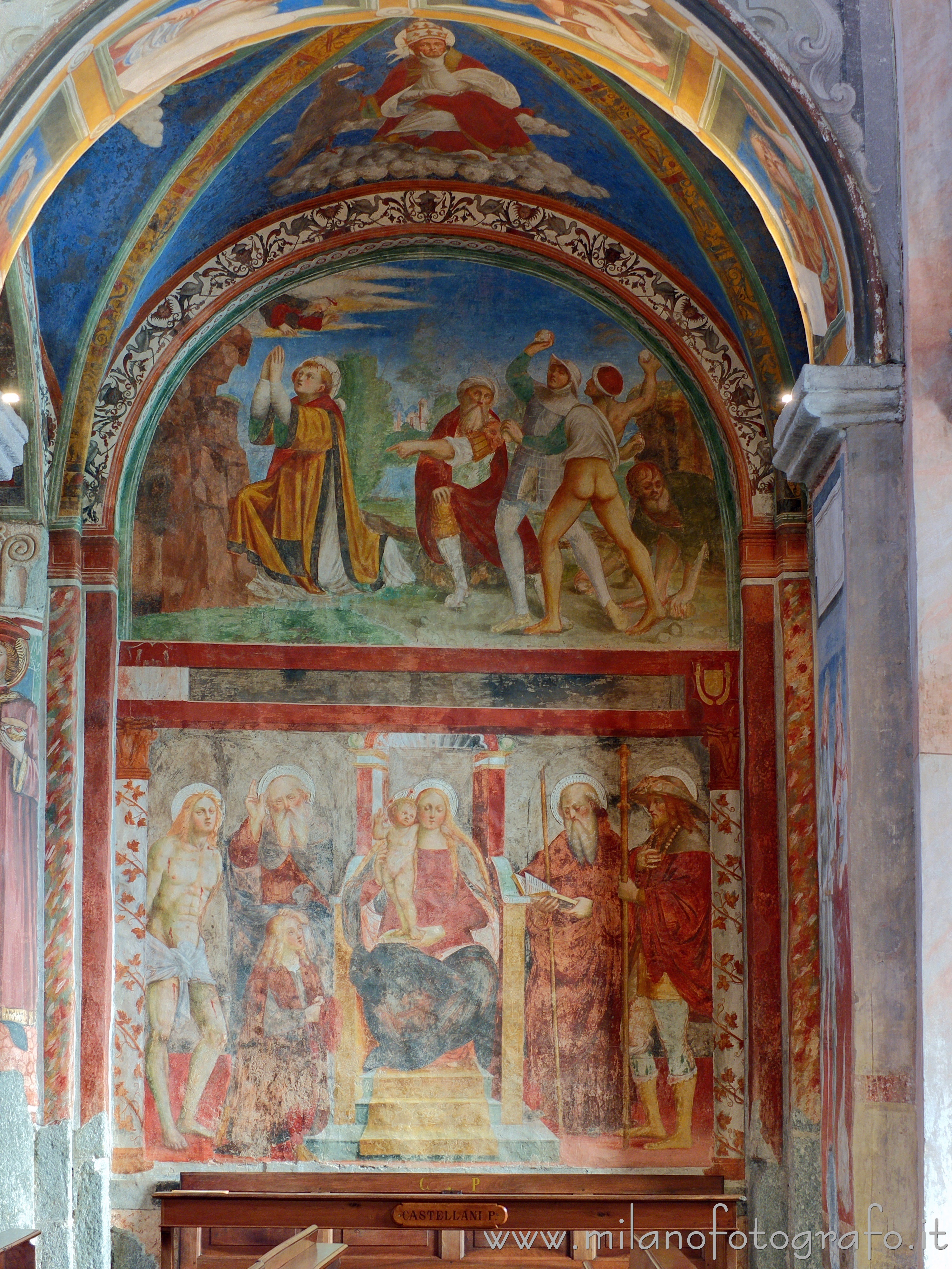 Orta San Giulio (Novara) - Cappella della seconda campata destra della Basilica di San Giulio